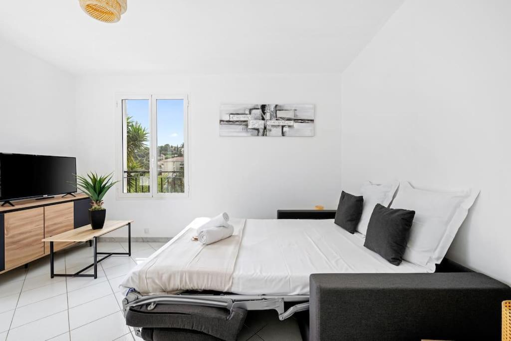 מנטון La Villa Julia - Calme - Spacieux - Parking Prive - Climatisation מראה חיצוני תמונה